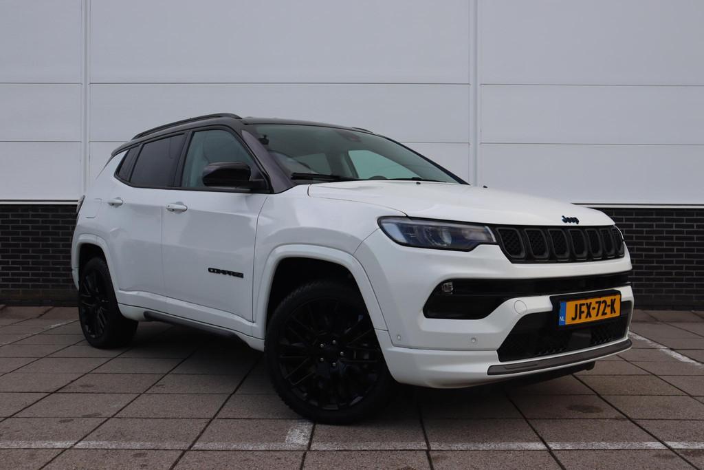 Jeep Compass 4xe 240 Plug-in Hybrid Electric S * Stuur/Stoel, Automaat, 4 cilinders, Wit, Bedrijf