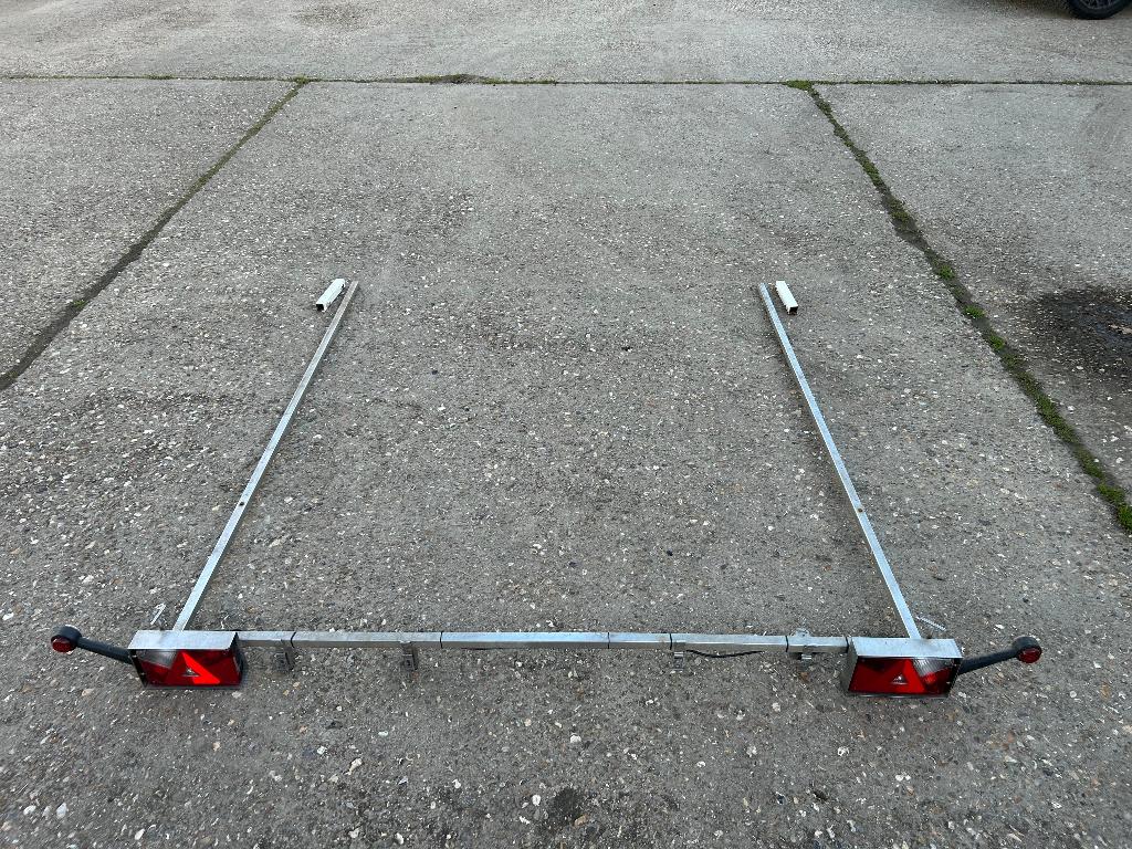 lichtbalk boottrailer, Ophalen, Gebruikt