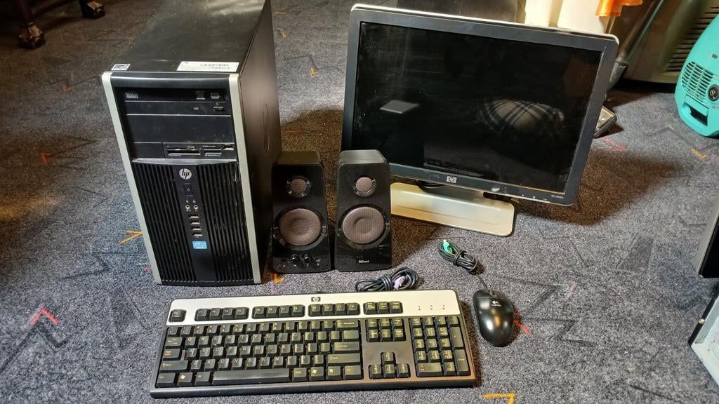 HP Compaq Pro 6300 compleet met 19 inch monitor, Met monitor, Gebruikt, 2 tot 3 Ghz, 8 GB