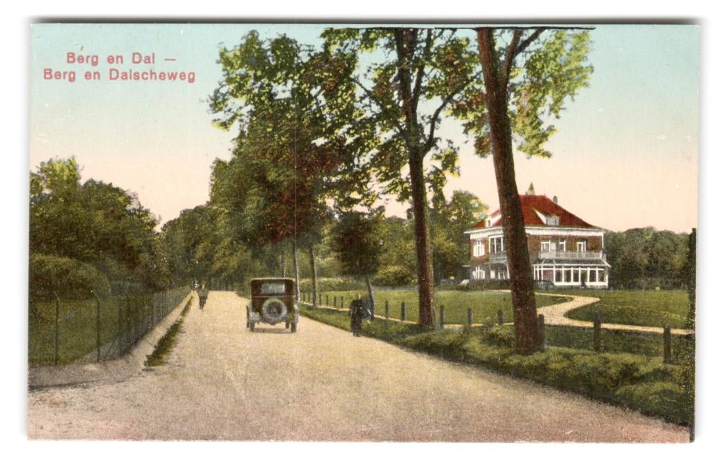 Berg en Dal, Berg en Dalscheweg, Verzenden, Voor 1920, Ongelopen, Gelderland