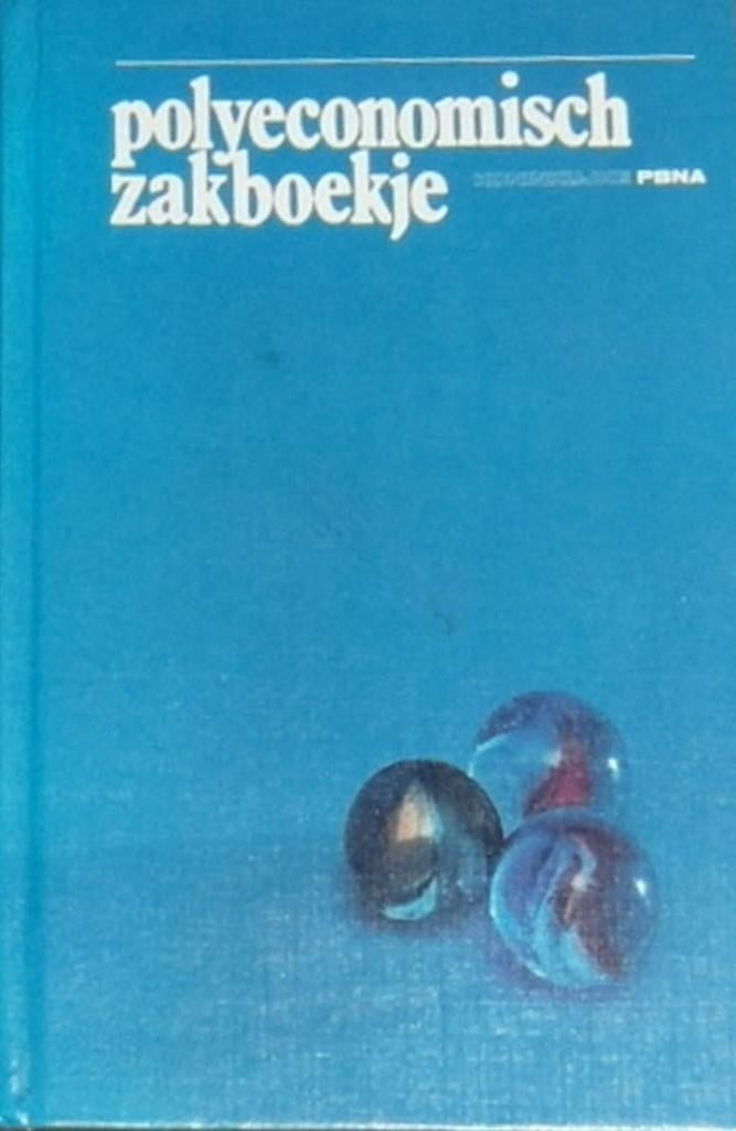 Polyeconomisch Zakboekje., Ophalen of Verzenden, Zo goed als nieuw, Management