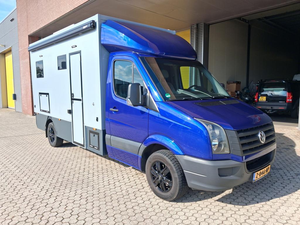 Supergave VW Crafter camper 2016, Caravans en Kamperen, Chemisch toilet, Buscamper of Camperbus, Ringverwarming, Volkswagen