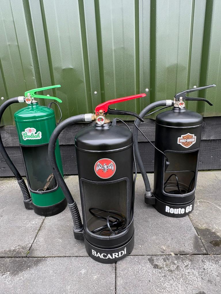 Brandblusser lampen, Huis en Inrichting, Ophalen, Gebruikt