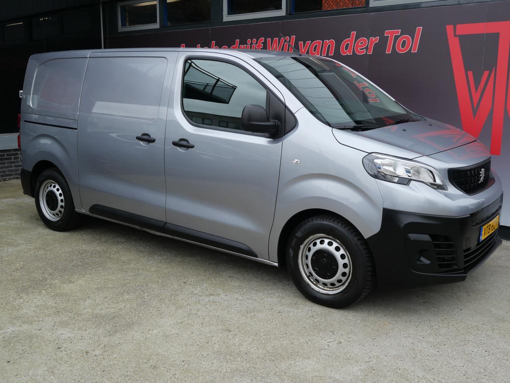 Peugeot e-Expert PREMIUM 75 kWh | LANG | CARPLAY | CRUISE |, Gebruikt, Zwart, Origineel Nederlands, 2 stoelen