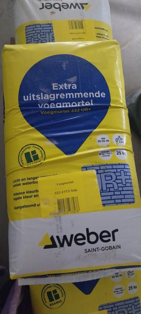 Beamix voegmortel, Doe-het-zelf en Verbouw, Metselstenen, Ophalen of Verzenden, Nieuw, Overige typen