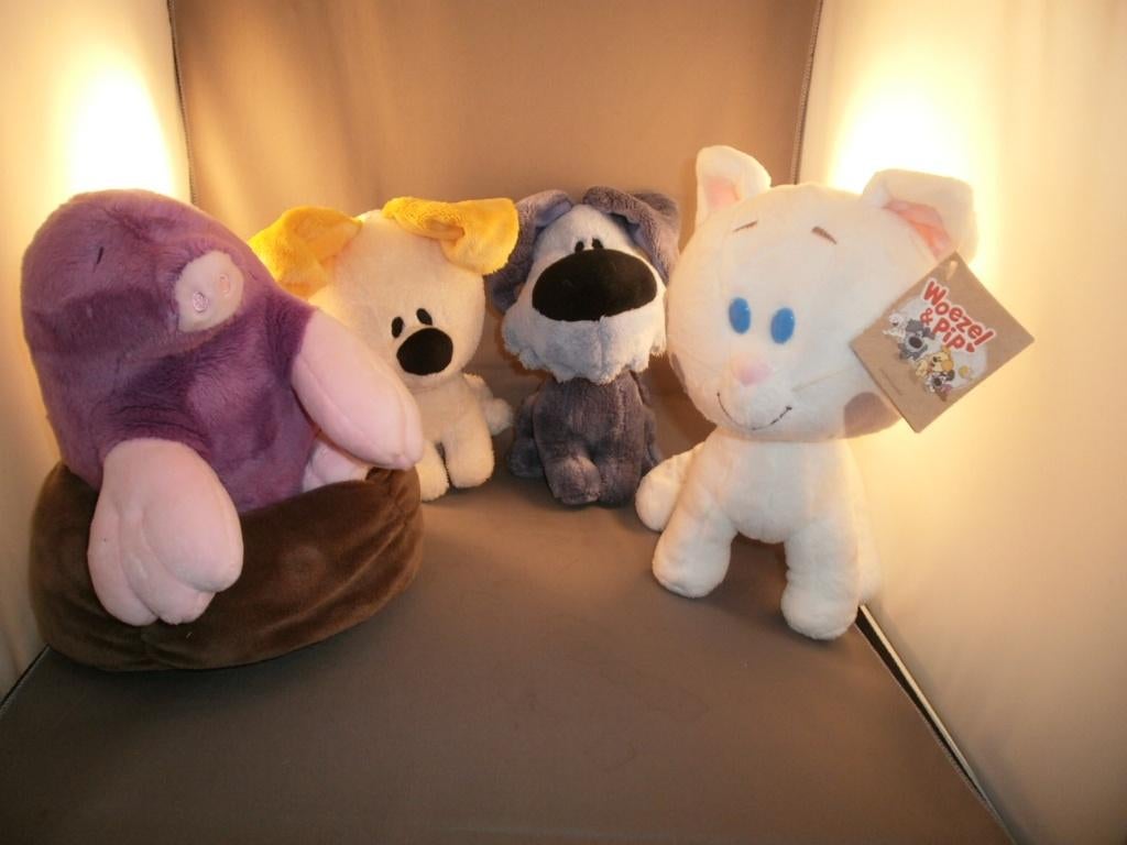 Woezel en pip tuttel doekje label doekje blauw diversen kat, Kinderen en Baby's, Speelgoed | Knuffels en Pluche, Ophalen of Verzenden