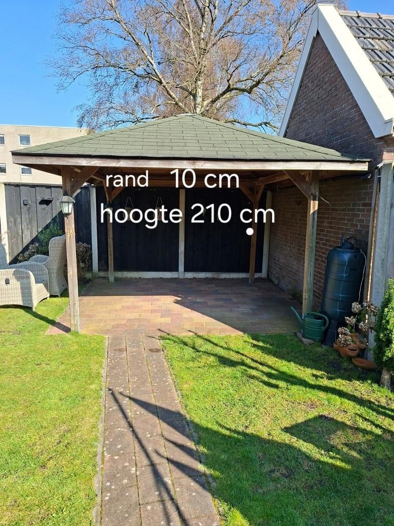 Nog zeer goede overkapping, Ophalen, Gebruikt