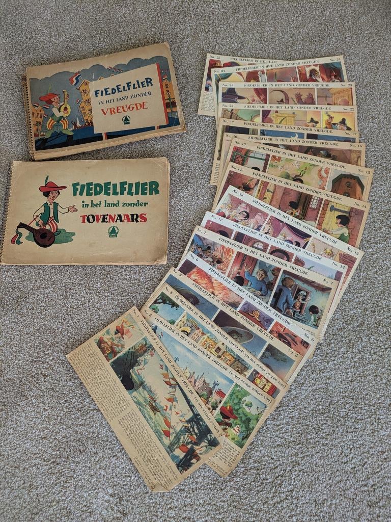 Fiedelflier boekjes De Spar verzamel album, Ophalen of Verzenden, Gelezen, Onbekend, Plaatjesalbum