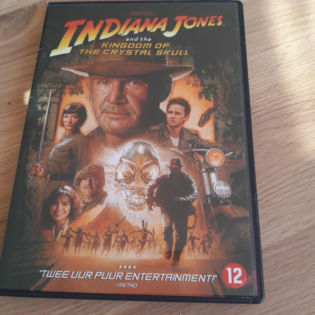DvD Indiana Jones, Vanaf 12 jaar, Ophalen of Verzenden, Zo goed als nieuw