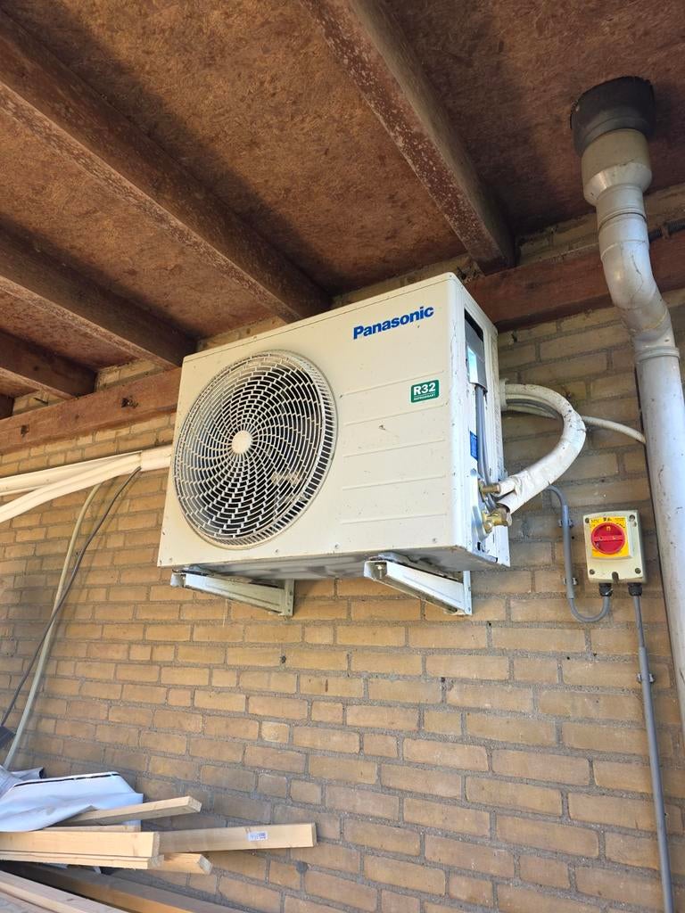Panasonic CU-TZ50TKE airco met binnenunit, Ophalen, Verwarmen, Wandairco, 3 snelheden of meer