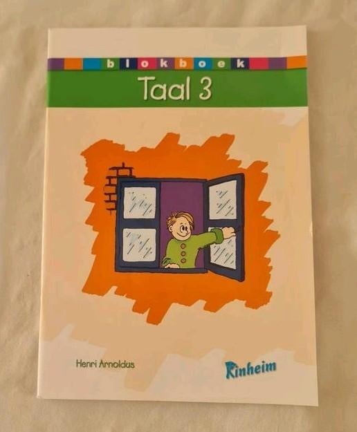 Leerboekjes groep 3. Taal., Ophalen, Nieuw, Overige niveaus, Nederlands