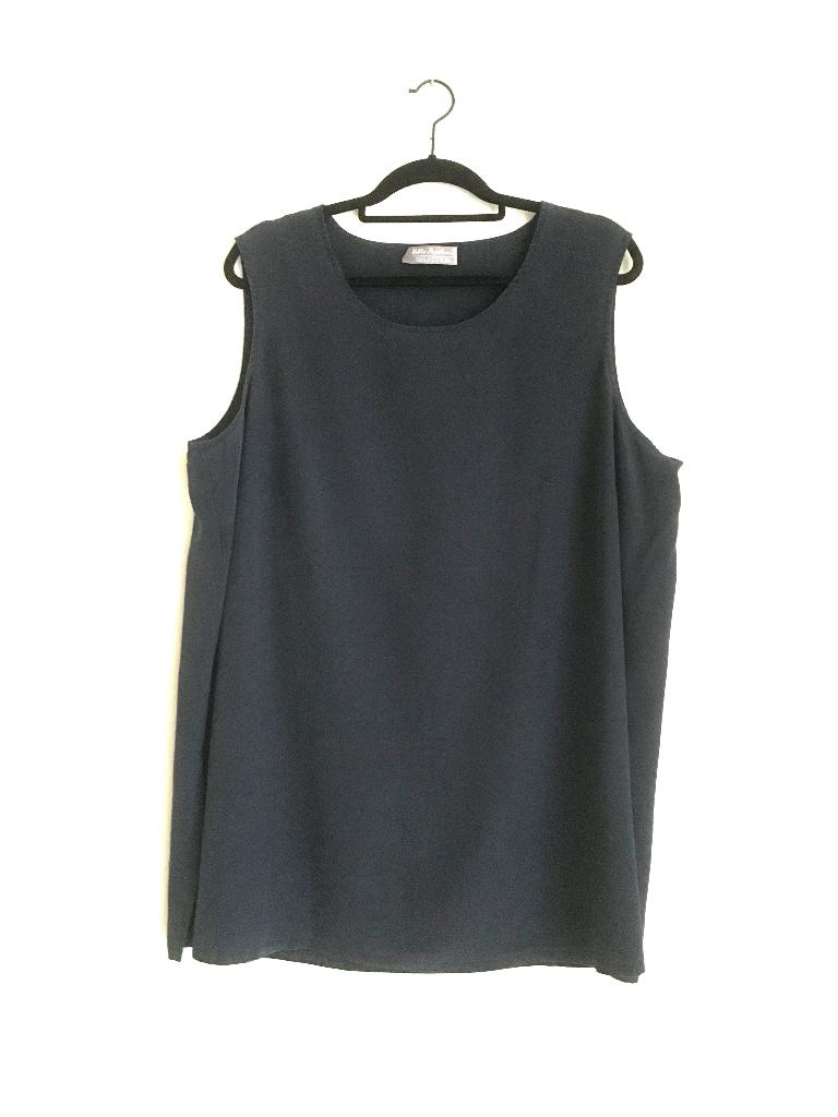 Nachtblauw Zijden Tuniek van Ulla Pöpken Selection, Kleding | Dames, Grote Maten, Ulla Pöpken Selection, Blauw, Blouse of Tuniek