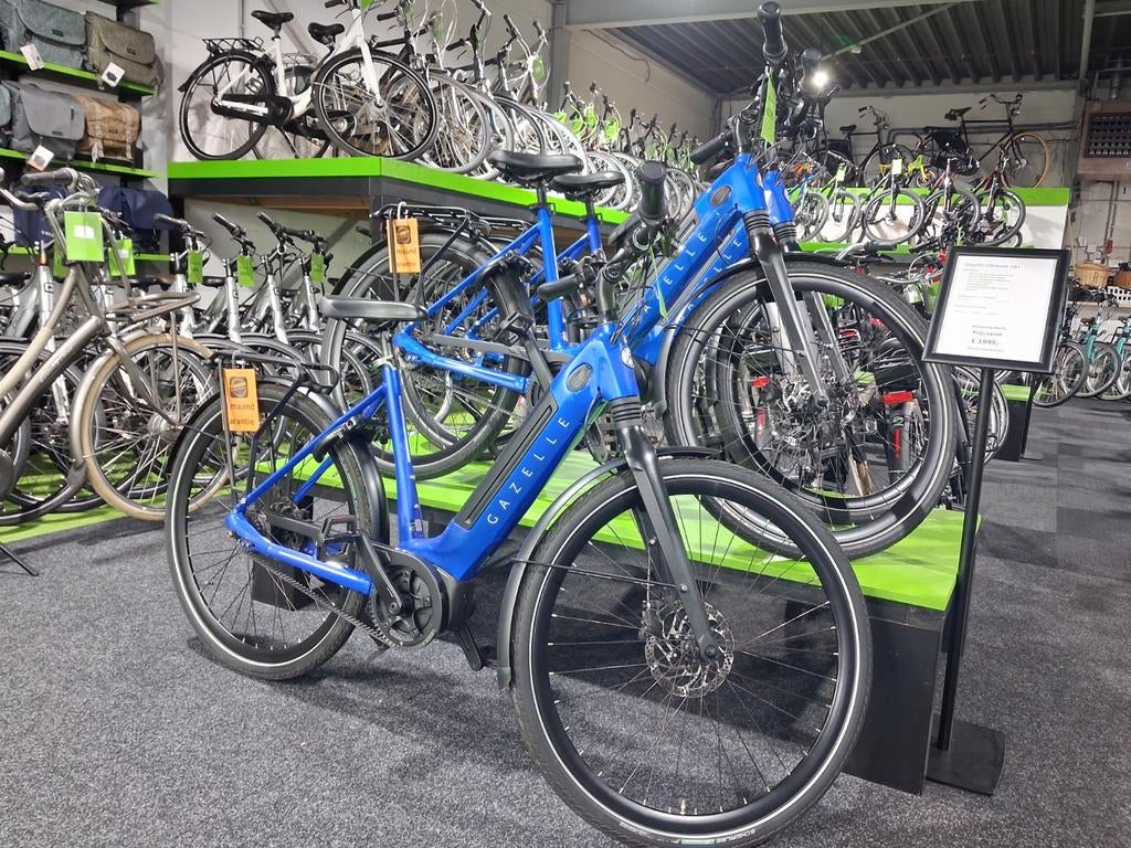 Gazelle ultimate C8+ bosch active plus 53cm 500wh, Ophalen of Verzenden, Zo goed als nieuw