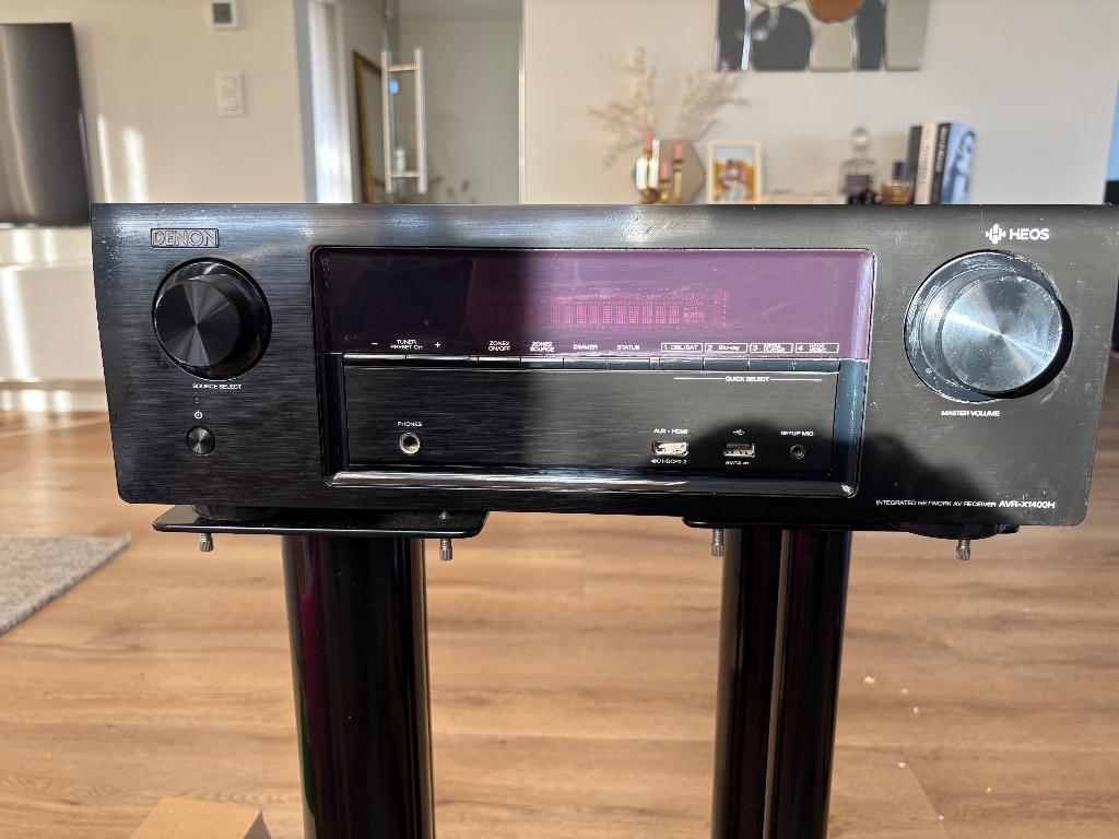 Denon AV receiver AVR-X1400H te koop, Audio, Tv en Foto, Versterkers en Receivers, Ophalen of Verzenden, Gebruikt, 120 watt of meer