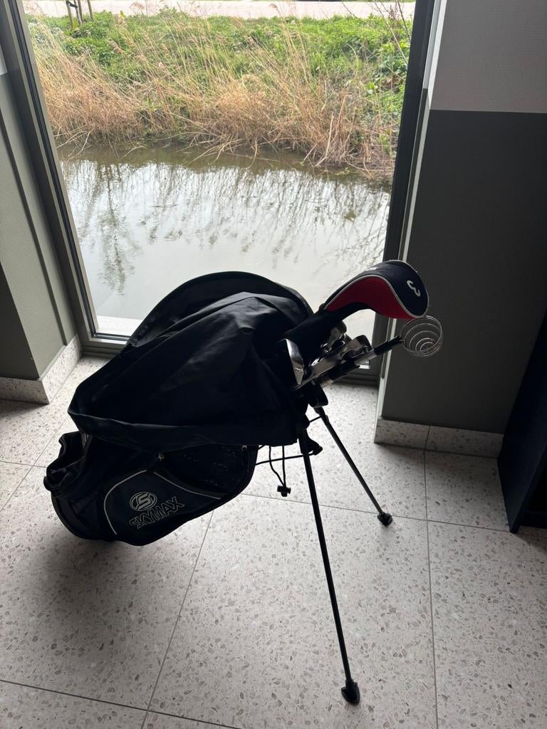 Mooie golf set inclusief tas, Sport en Fitness, Golf, Ophalen, Zo goed als nieuw, Set