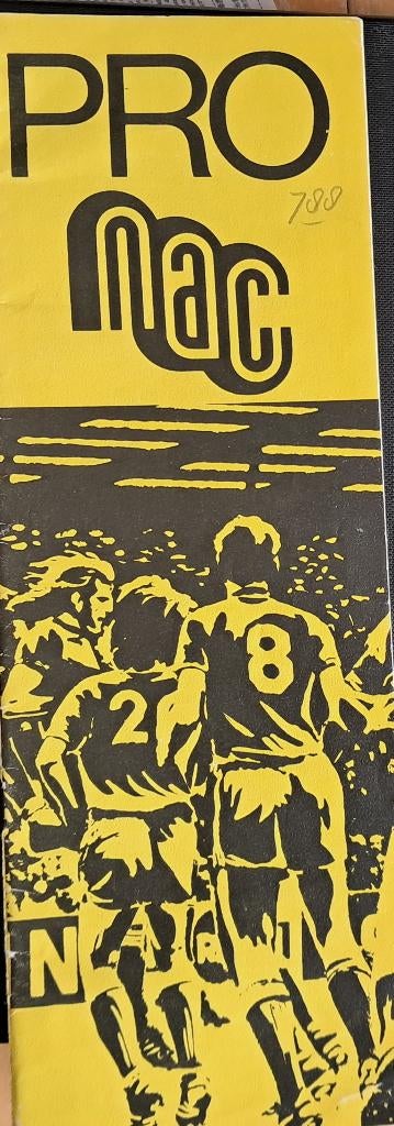 NAC - Sparta 1979/1980, Ophalen of Verzenden, Zo goed als nieuw, NAC Breda, Boek of Tijdschrift