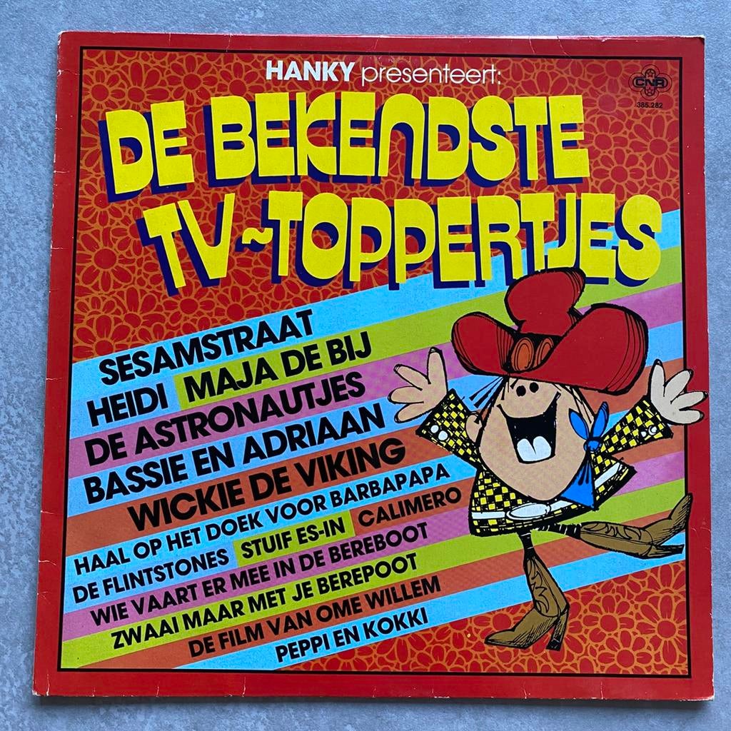 LP de bekendste tv-toppertjes: oa Bassie en Adriaan, Ophalen of Verzenden, Gebruikt