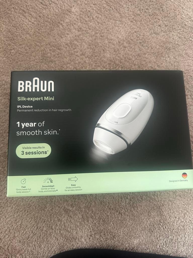 Braun Silk-expert Mini IPL Device PL1115 nieuw ongebruikt, Witgoed en Apparatuur, Persoonlijke-verzorgingsapparatuur, Ophalen of Verzenden
