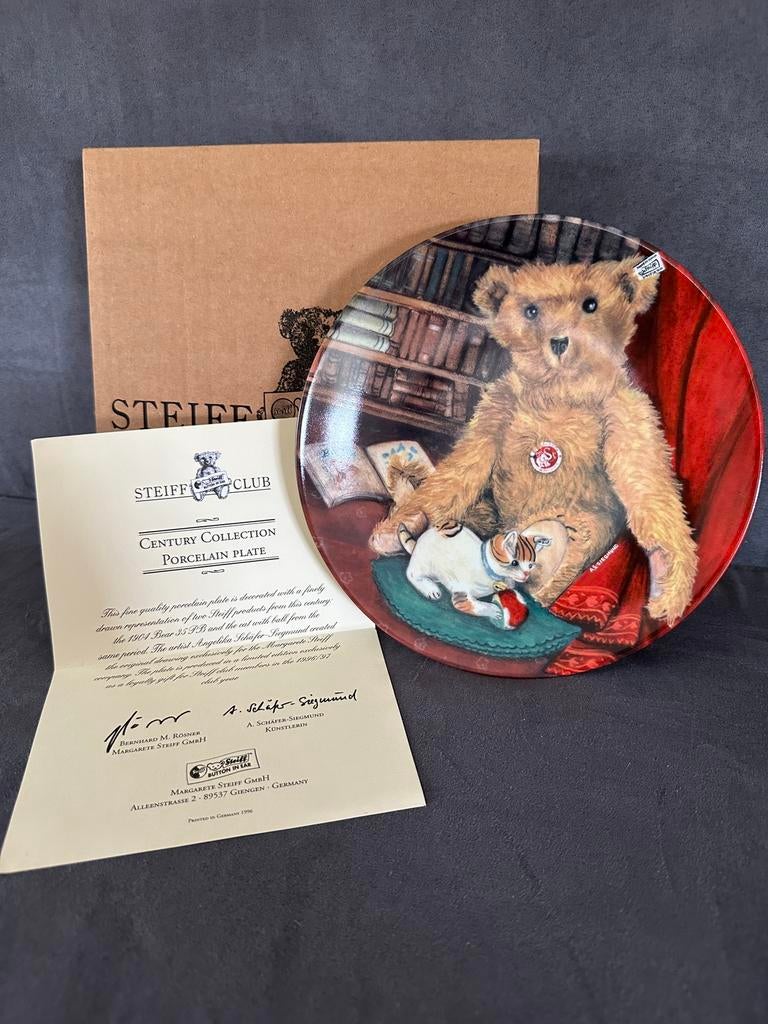 Steiff porseleinen bord, Ophalen of Verzenden, Zo goed als nieuw