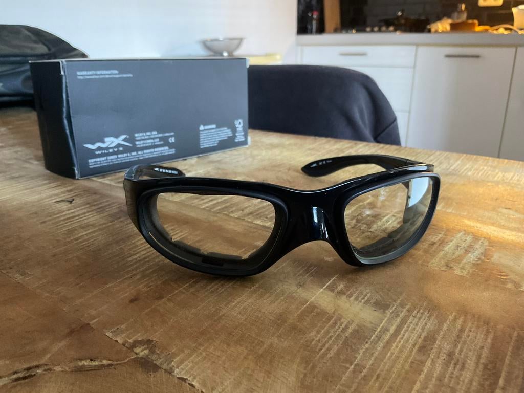 Wiley x motorbril bikerbril Motor bril, Ophalen of Verzenden, Zo goed als nieuw, Bril, Overige merken