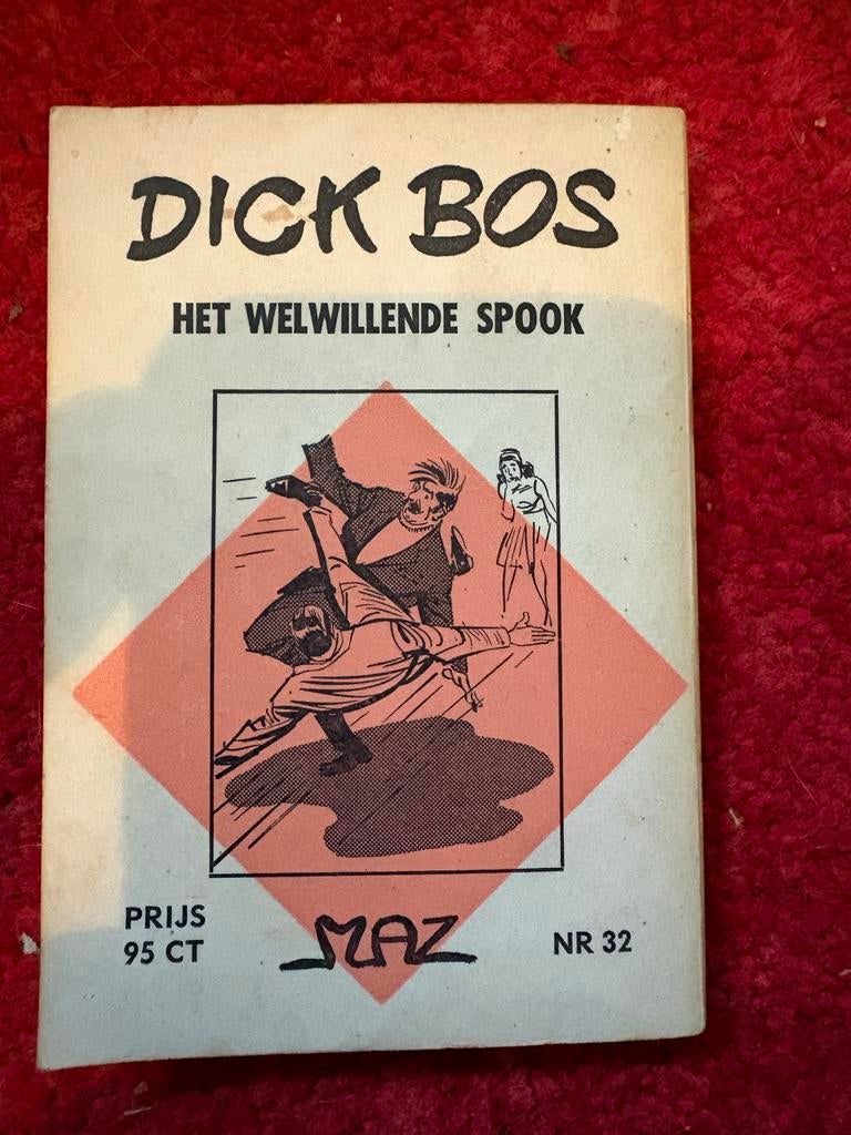 Driemaal Dick Bos, Meerdere stripboeken, Ophalen of Verzenden, Gelezen