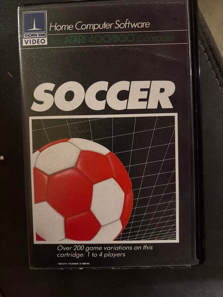 Atari 400/800 Computer Soccer Game - Thorn EMI Video, Gebruikt, Eén computer, Ophalen of Verzenden, Overige modellen