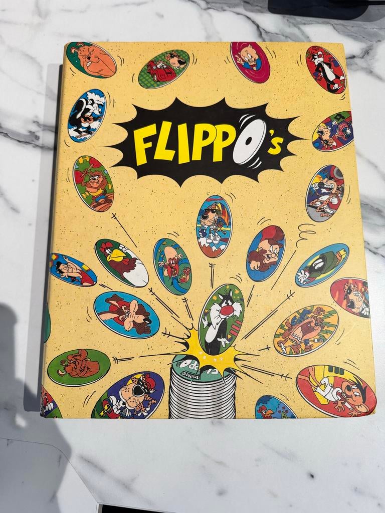 Flippo's map 1 compleet, map 2 ook in andere advertentie, Ophalen, Verzameling, Met verzamelmap(pen)