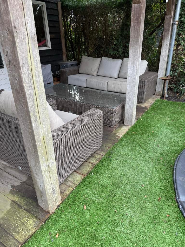 4 SO Kingston 5 delig Compleet 4 Seasons  outdoor lounge  4, Ophalen, 5 zitplaatsen, Gebruikt, Loungeset