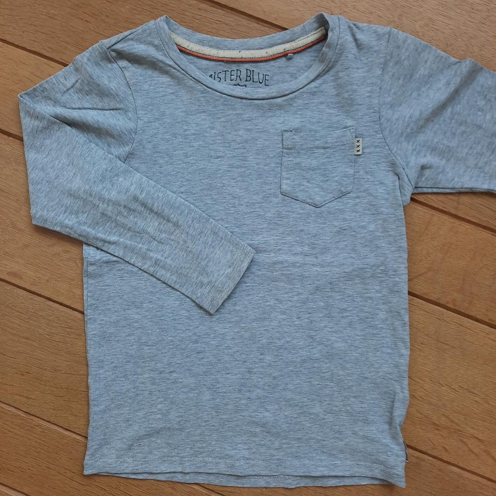 Mister Blue Scotch Schrunk longsleeve licht grijs maat 104, Ophalen of Verzenden, Zo goed als nieuw, Shirt of Longsleeve, Scotch Schrunk