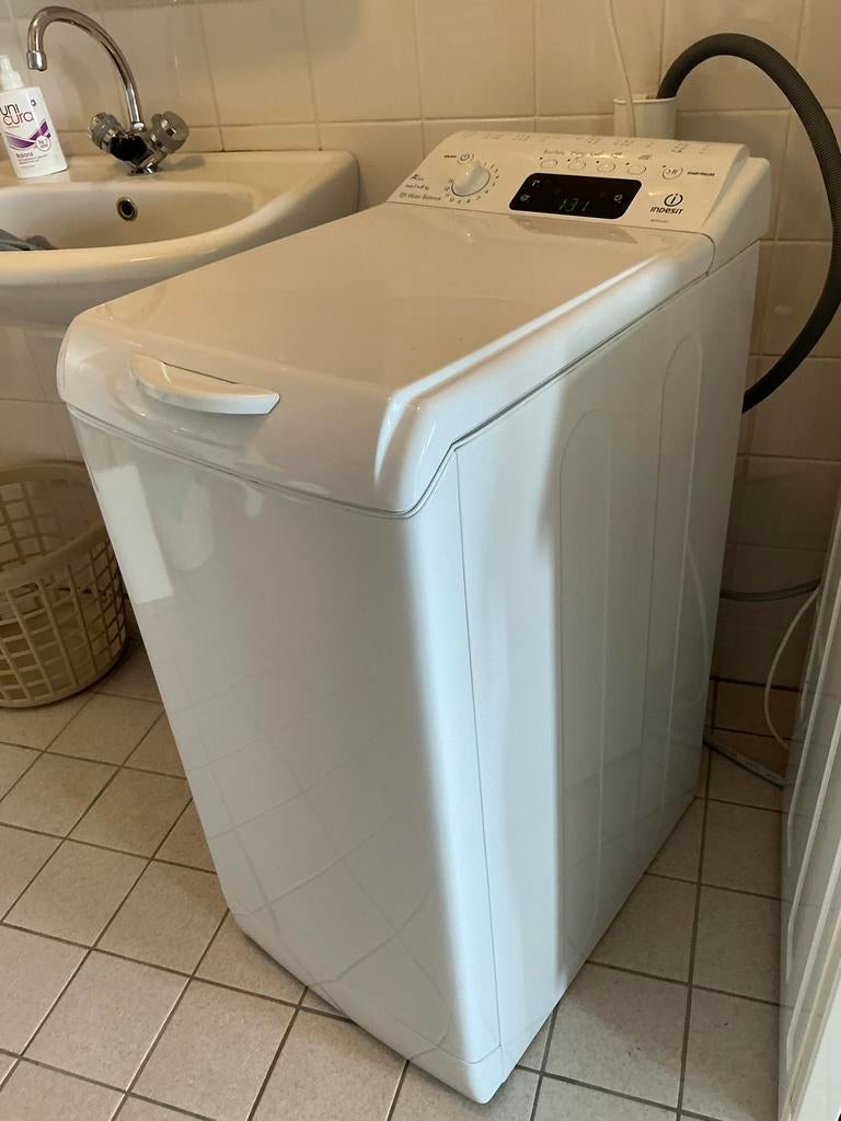 Indesit wasmachine, Witgoed en Apparatuur, Wasmachines, Ophalen, 6 tot 8 kg, Bovenlader, Minder dan 1200 toeren