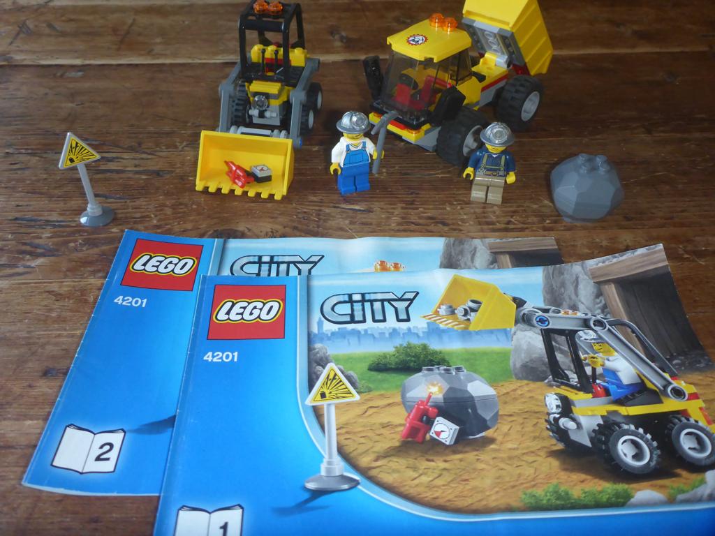 Lego 4201 City Mining Loader and Tipper, City, Lego, Ophalen of Verzenden, Complete set