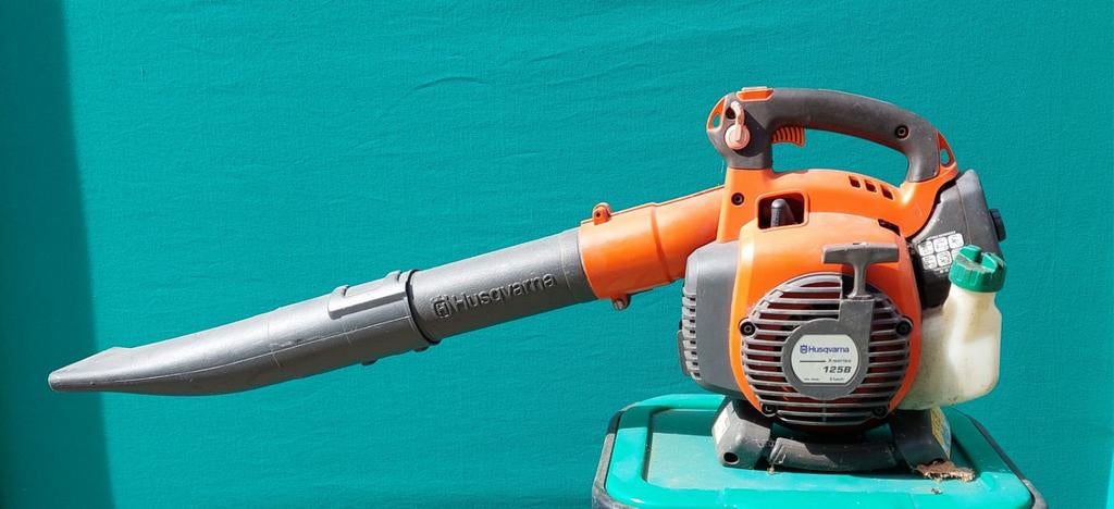 Husqvarna 125B Handgedragen Bladblazer - Benzine, Tuin en Terras, Bladblazers, Ophalen, Benzine, Gebruikt, Handgedragen