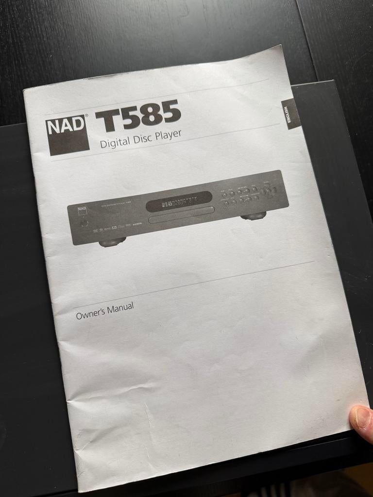 NAD T585 CD en DVD speler - Werkt nog goed, Ophalen of Verzenden, Gebruikt, Dvd-speler, Overige merken