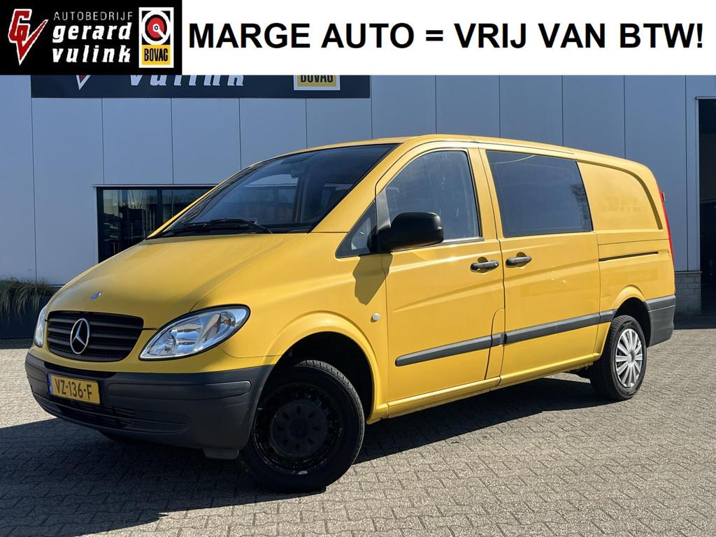 Mercedes-Benz Vito 111 CDI 320 Lang MARGE CRUISE APK TOT 12-, Automaat, Gebruikt, 2000 kg, 116 pk