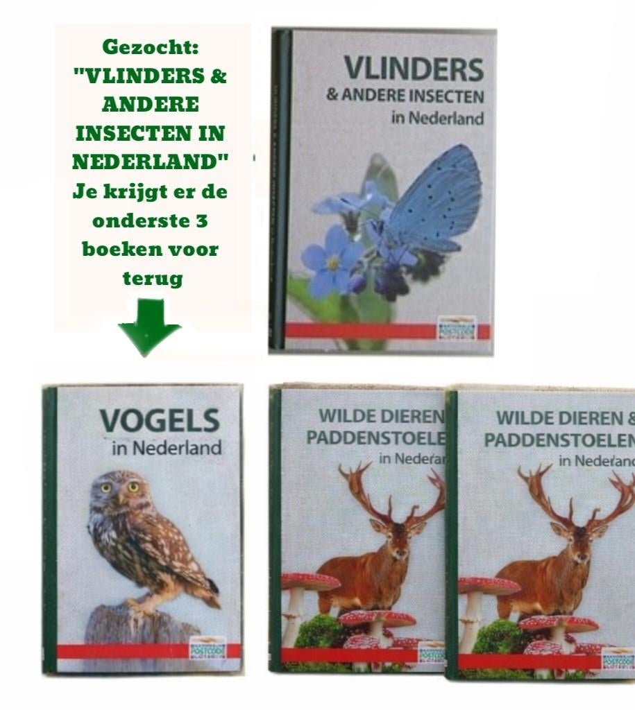 GEZOCHT: Vlinders & Andere Insecten in Nederland, Boeken, Ophalen, Nieuw, Natuur algemeen
