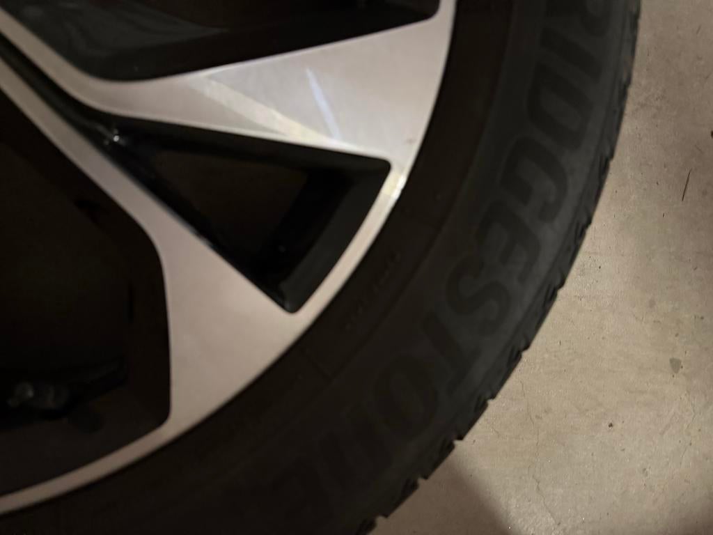 Velgen 19 inch ford mustang Bridgestone banden, 19 inch, Gebruikt, Banden en Velgen, Ophalen of Verzenden