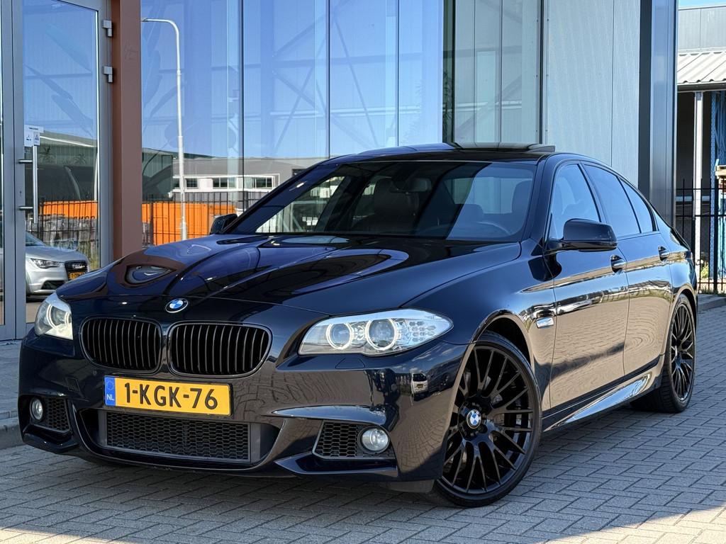 BMW 5 Serie 535d High Executive M Pakket | Memory | Schuifda, Auto's, Automaat, Euro 5, Achterwielaandrijving, Gebruikt