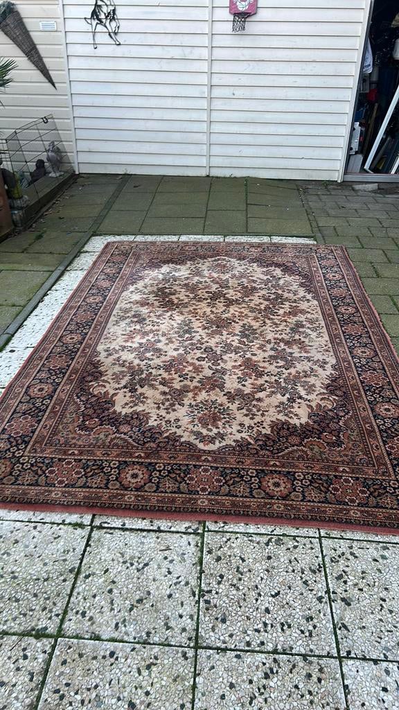 Naïn vloerkleed / Perzisch tapijt vintage 200x300 cm, Ophalen, Zo goed als nieuw, Rechthoekig, 200 cm of meer