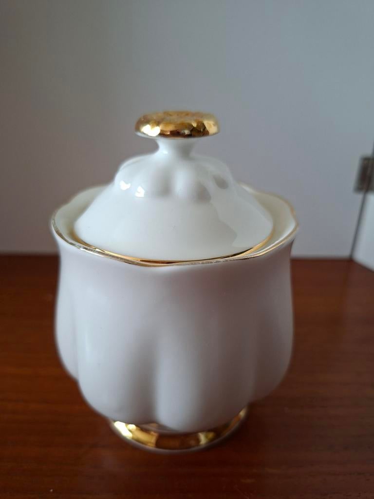 Royal Albert Val D'or marmeladepot, Antiek en Kunst, Ophalen of Verzenden