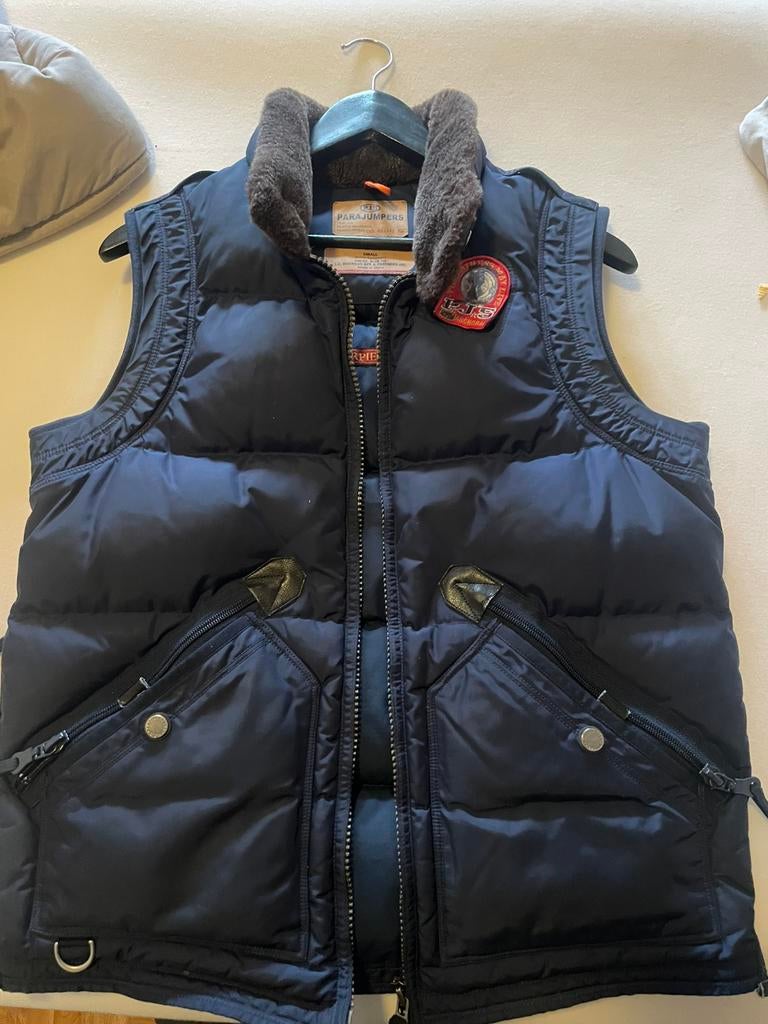 Parajumpers bodywarmer, Kleding | Heren, Bodywarmers, Ophalen, Zo goed als nieuw, Maat 46 (S) of kleiner, Blauw