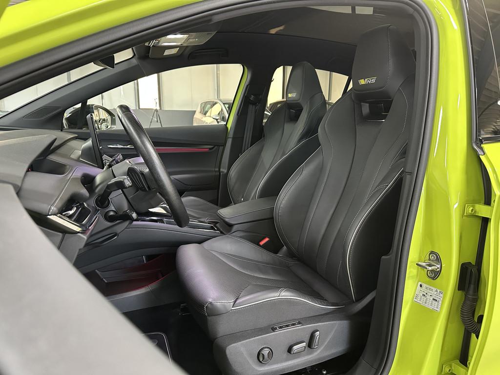 Skoda ENYAQ Coupé iV 80 RS 300 pk | Leder-pack | Sport Plus, Automaat, 12 maanden, Gebruikt, Zwart