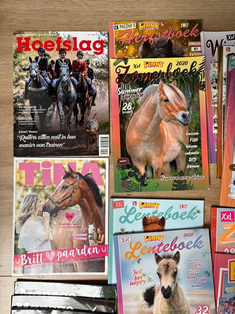 Hoefslag, Manege ruiters, Penny en Tina tijdschriften, Ophalen, Gelezen, Overige typen