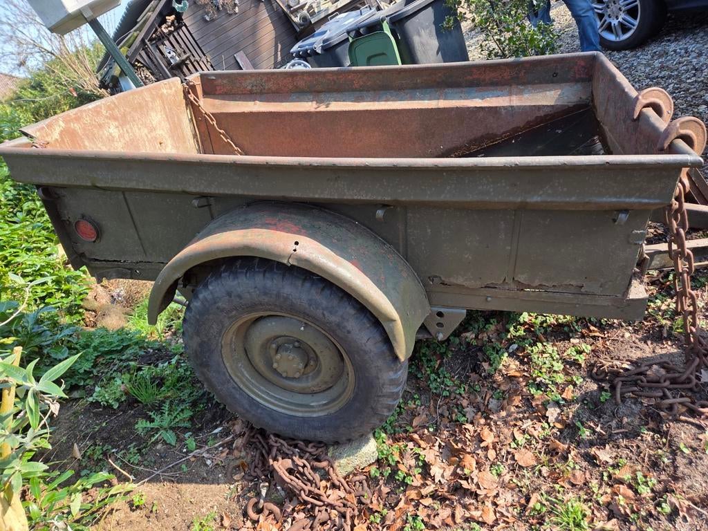 Militaire Aanhanger - Opknapper, Ophalen