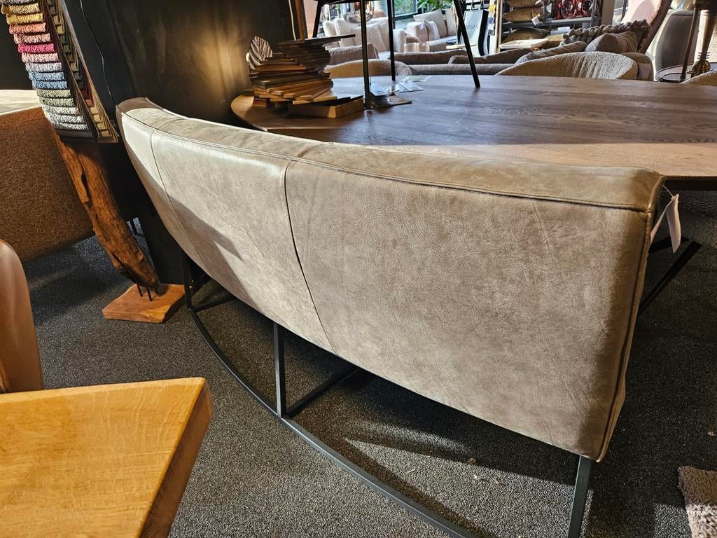 Dining bank ZARA africa leder ronding ovale tafel, Huis en Inrichting, Stoelen, Ophalen of Verzenden, Nieuw, Vijf, Zes of meer stoelen