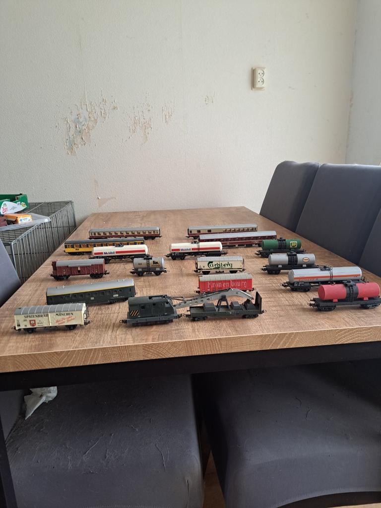 Lima wagons H0, Gebruikt, Gelijkstroom, Wagon, Ophalen of Verzenden