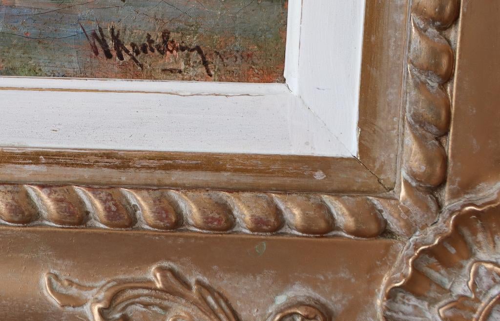 Willem Korteling, 1889-1964 stilleven met bloemen schilderij, Ophalen of Verzenden