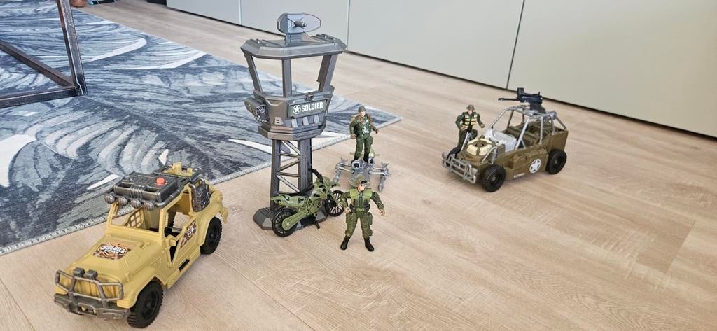 Soldier force speelgoed, Ophalen