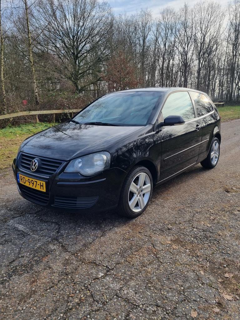 Volkswagen Polo 1.2 44KW 2009 BLACK EDITION!, Auto's, Voorwielaandrijving, Stof, 40 €/maand, 1198 cc