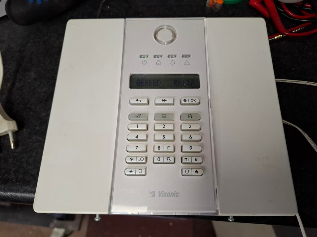 Visonic powermax express 868mhz  incl code accu, Ophalen of Verzenden