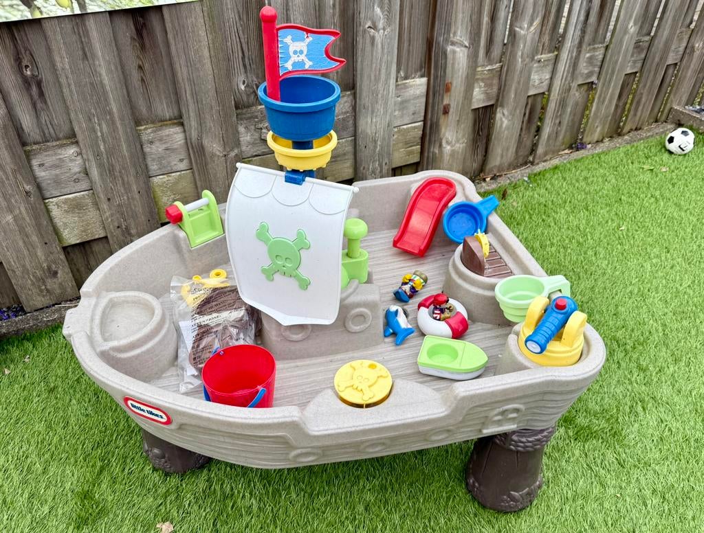 Little Tikes Piratenboot, Ophalen, Zo goed als nieuw